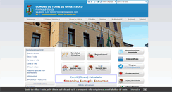 Desktop Screenshot of comune.torridiquartesolo.vi.it